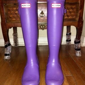 Purple Hunter Boots
